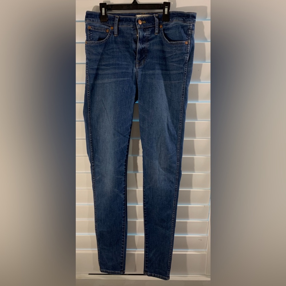 Madewell 9” high rise skinny jeans size 30TL Tall J20